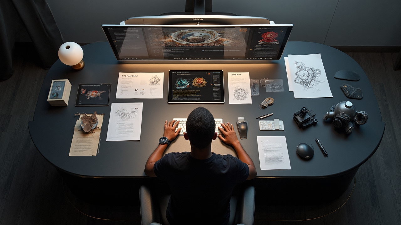 Иллюстрация методологического подхода к обучению AI-дизайну